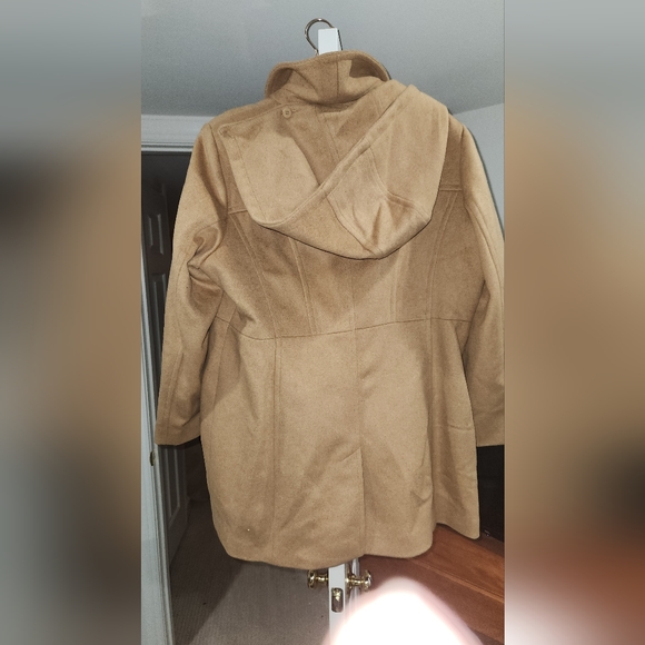 MICHAEL BY MICHAEL KORS HOODIE PEA COAT ! - Picture 3 of 5